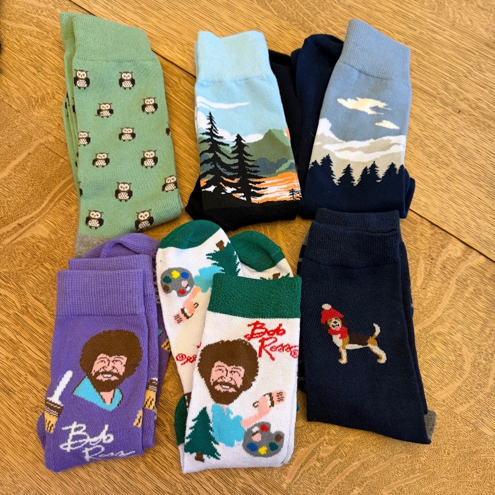 Mens Assorted Trouser Socks